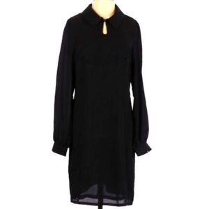 fashion union black dress Fashion Union Women's Black Mini Dress. Size Small